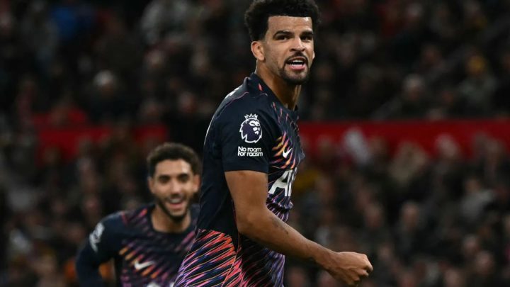 Dominic Solanke buyarkan kemenangan Manchester United atas Tottenham
