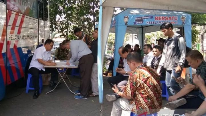 Sabtu, SIM Keliling tersedia di lima lokasi Jakarta