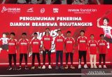 Sembilan atlet dari berbagai daerah raih Beasiswa Bulutangkis 2026