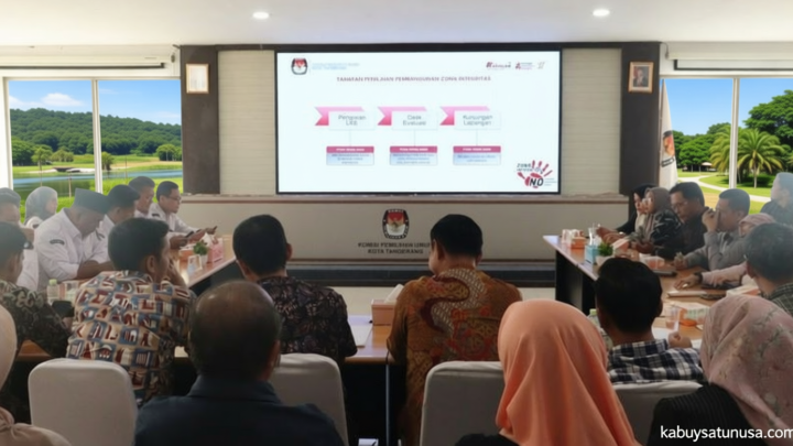 Special Plan: KPU Kota Tangerang Jadi Pusat Studi Banding Pembangunan Zona Integritas