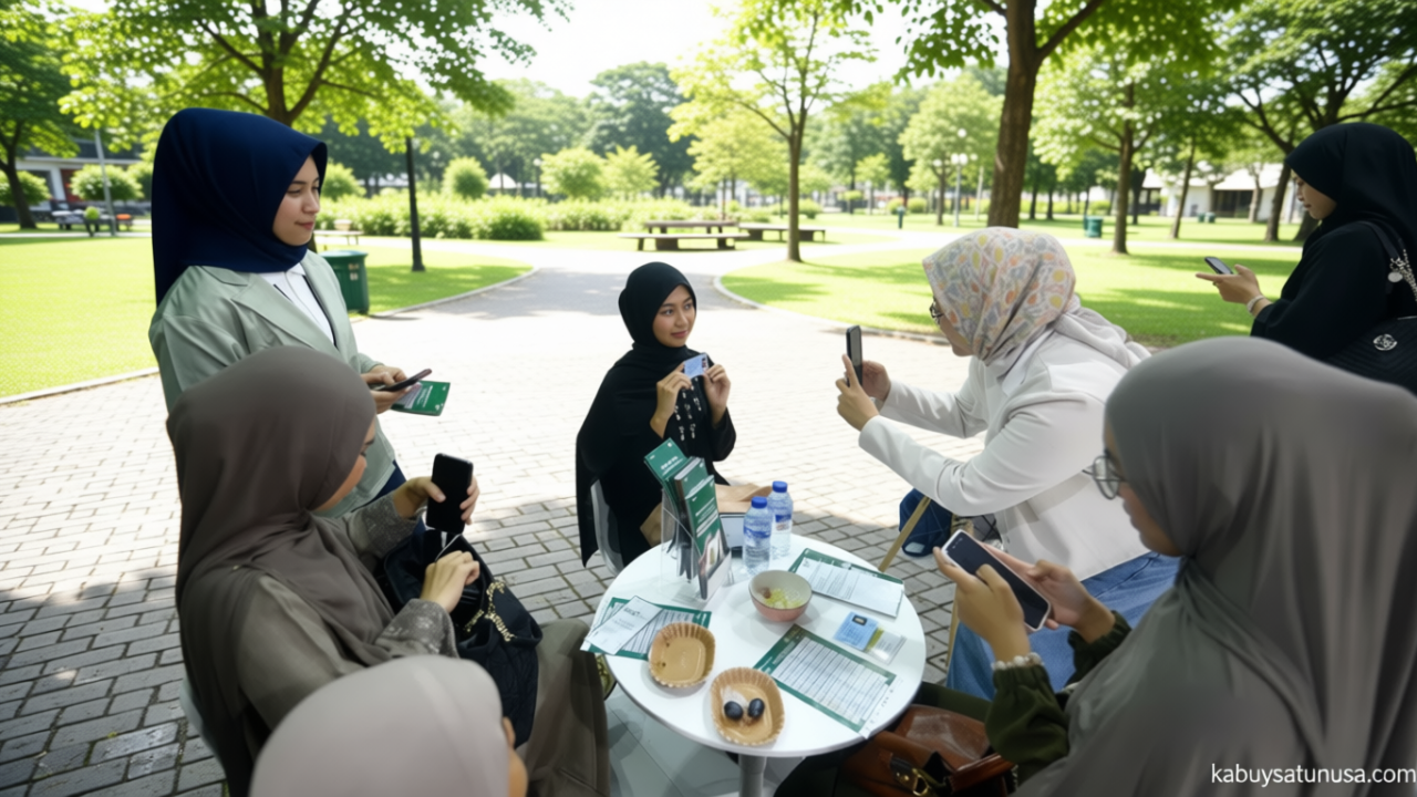 Special Plan: FOTO: Bank BSN Perluas Akuisisi Nasabah Melalui Abaya Pavilion