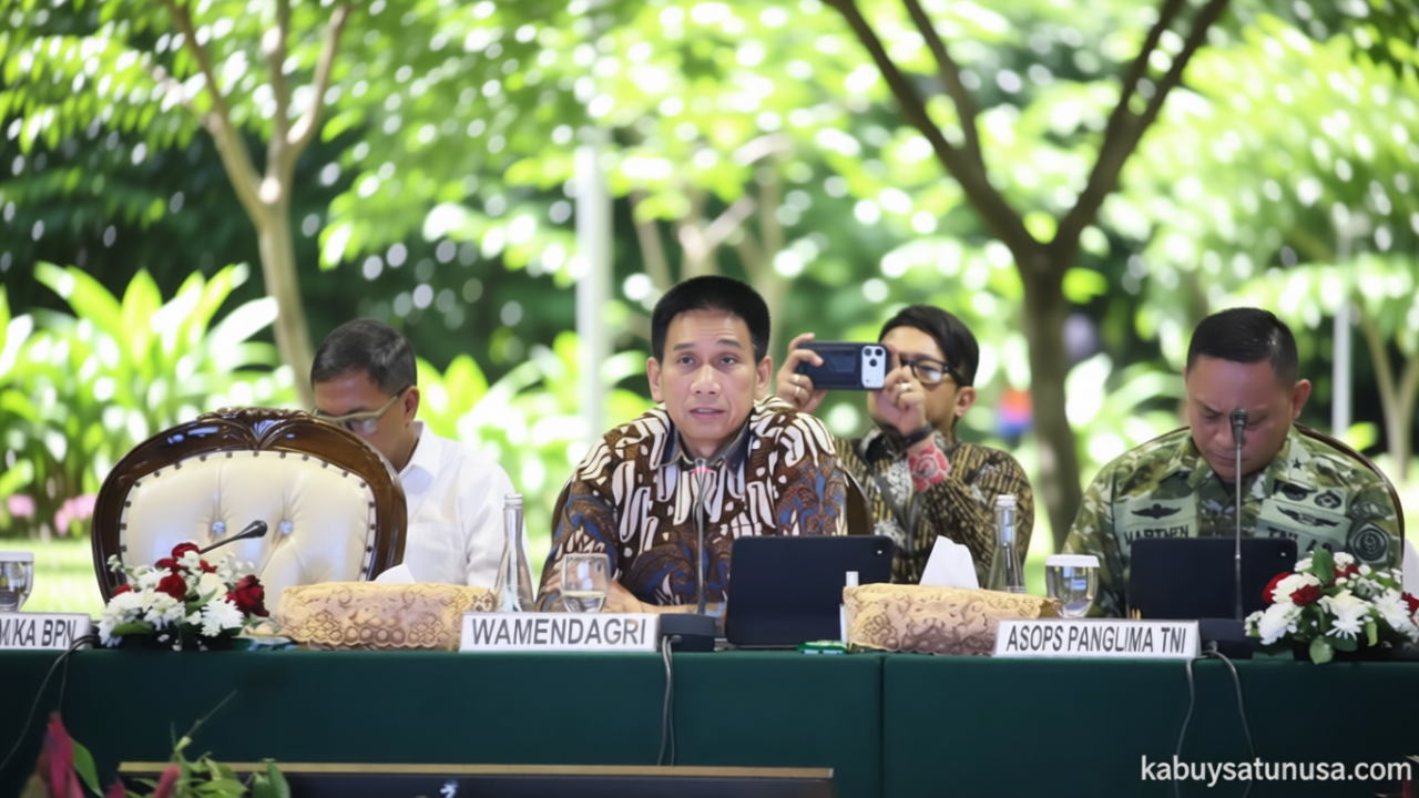 Key Discussion: Perkuat Sinergi Antarwilayah untuk Pengendalian Karhutla, Wamendagri Akhmad Wiyagus: Kita Tidak Bisa Bekerja Sendiri