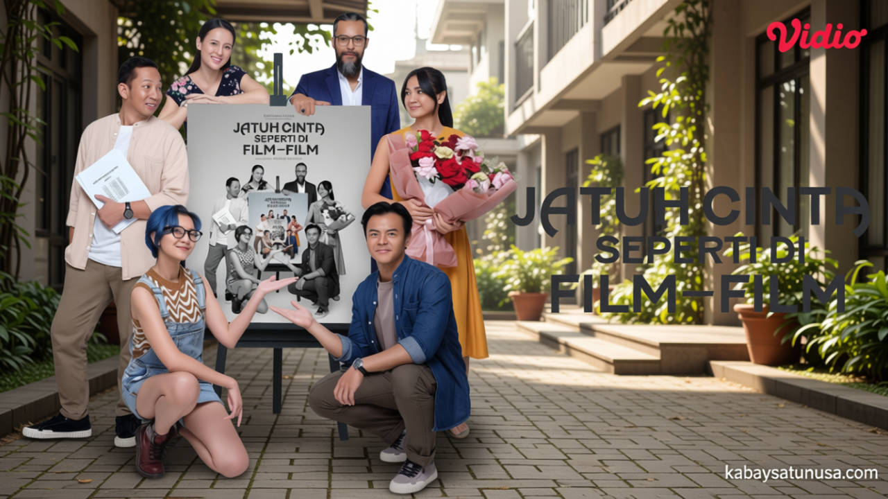 Historic Moment: Film Indonesia Jatuh Cinta Seperti di Film-Film di Vidio Sukses Gabungkan Romansa Cerdas Hadir di Vidio