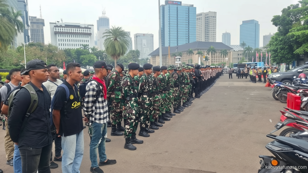 Latest Program: 3.761 Personel Gabungan Diterjunkan, Pengamanan Demo di Jakarta Diperketat
