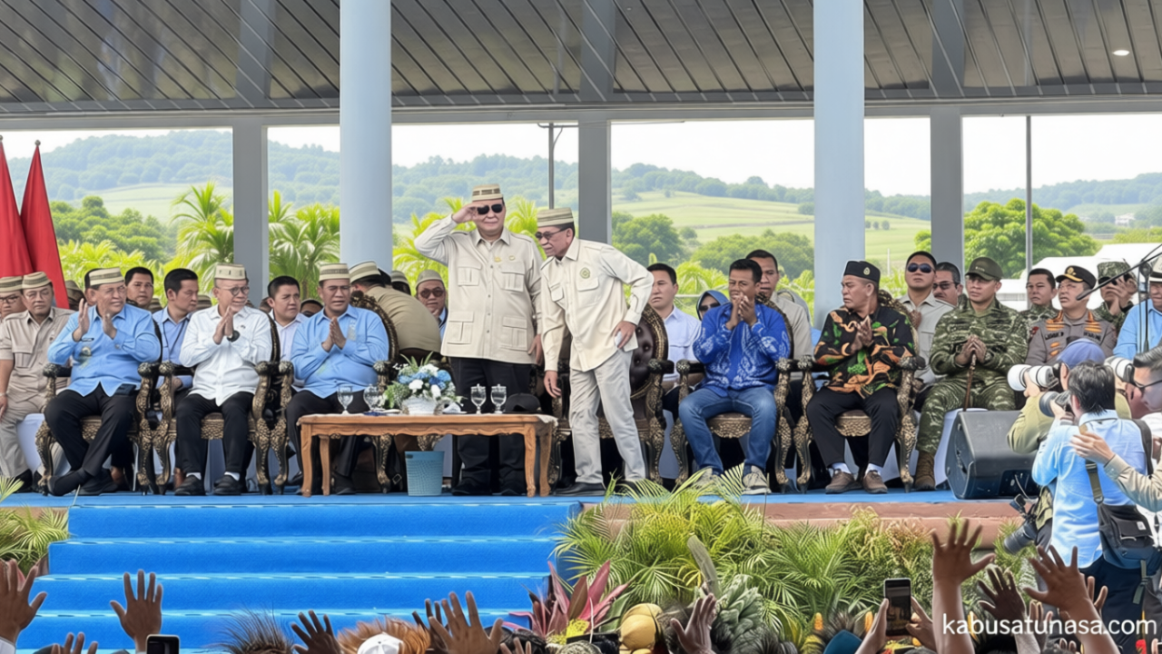 Latest Program: Prabowo Dianugerahi Penghargaan Adi Bhakti Maha Utama oleh Petani dan Nelayan Indonesia