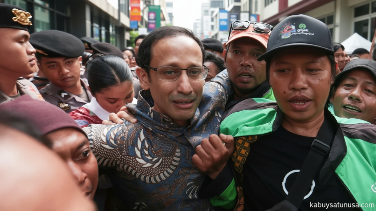 Key Discussion: FOTO: Tangis Nadiem Pecah Usai Divomis 10 Tahun