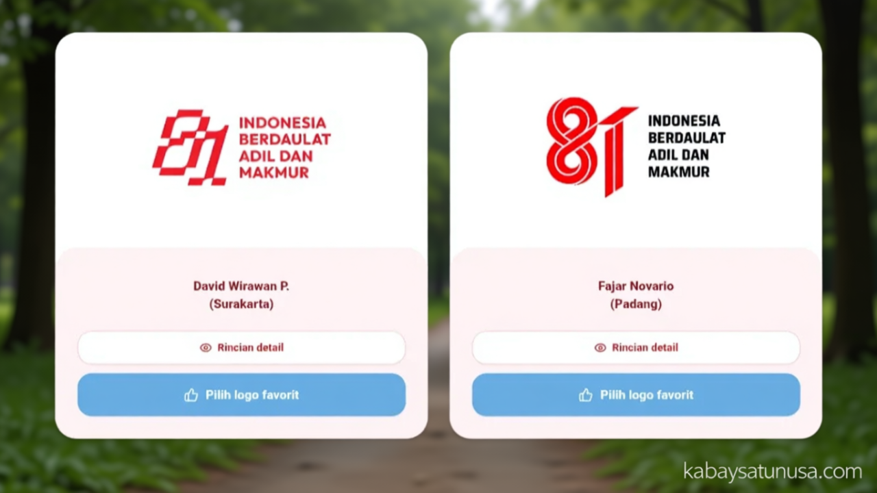 Key Issue: Pemerintah: Logo HUT Ke-81 RI Bisa Dipilih Publik, Wujud Semangat Gotong Royong dan Demokrasi