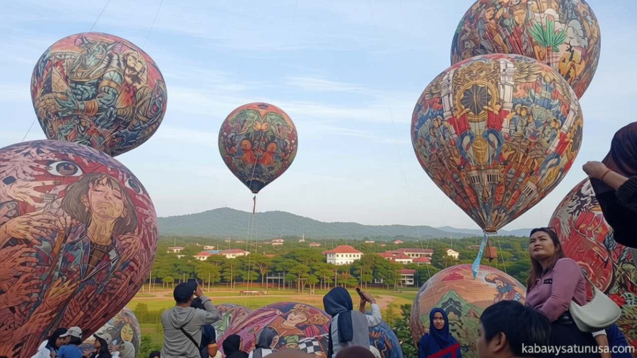 New Policy: Festival Balon Udara UMP Perkuat Daya Tarik Wisata Banyumas dan Gairahkan Ekonomi Lokal