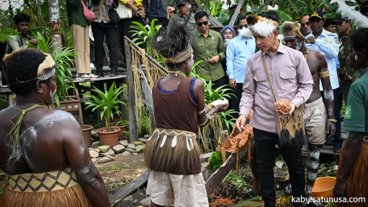 Key Strategy: Wapres Tinjau Sekolah Lapang Sagu Asmat, Dorong Hilirisasi Komoditas Unggulan Papua