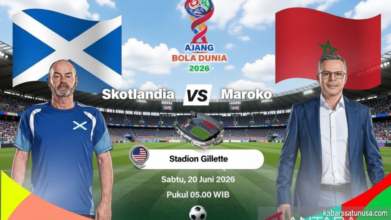 Main Agenda: Susunan Pemain Skotlandia vs Maroko di Piala Dunia 2026: Adu Kekuatan Terbaik Demi Tiket 32 Besar