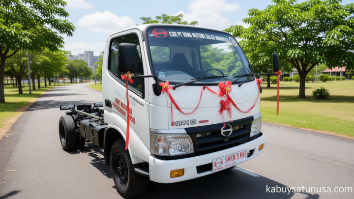 New Policy: HMSI Perkuat Pendidikan Vokasi dengan Donasi Truk Hino 300 dan Kelas Industri di SMKN 5 Makassar