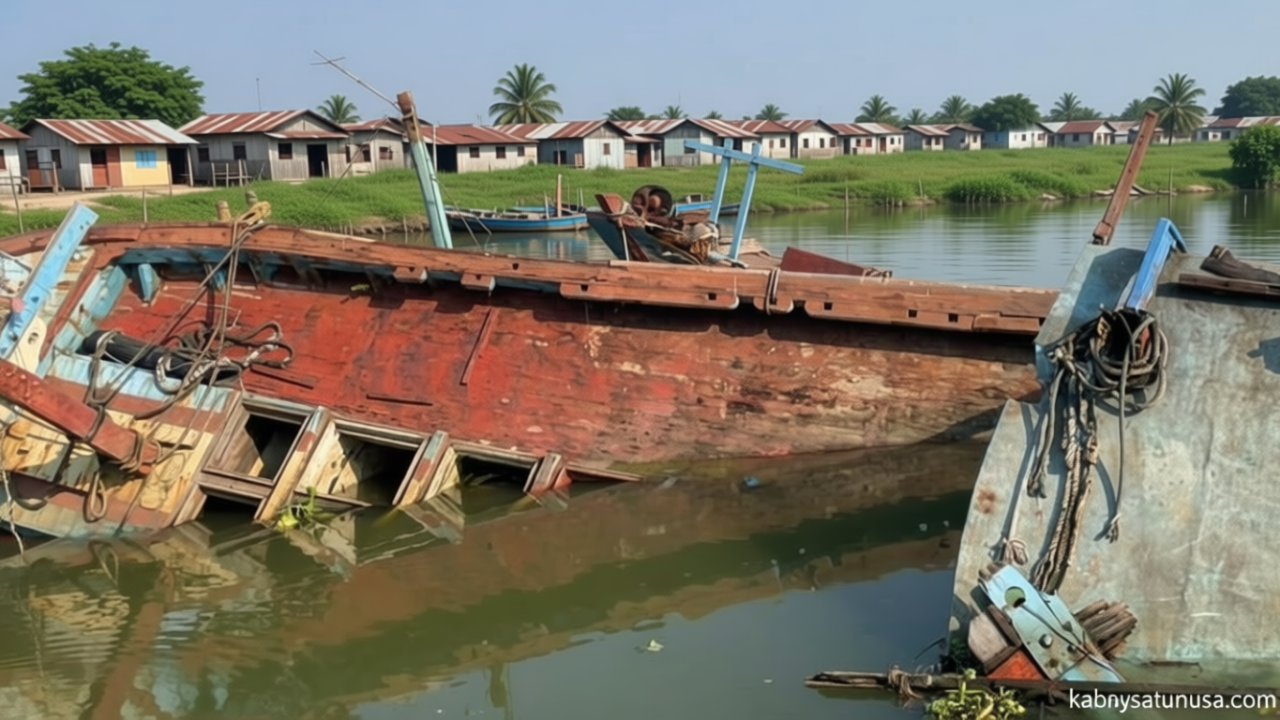 Key Discussion: Tim Terpadu Mulai Tertibkan Kapal Mangkrak Sungai Silugonggo Pati, Demi Keamanan Pelayaran