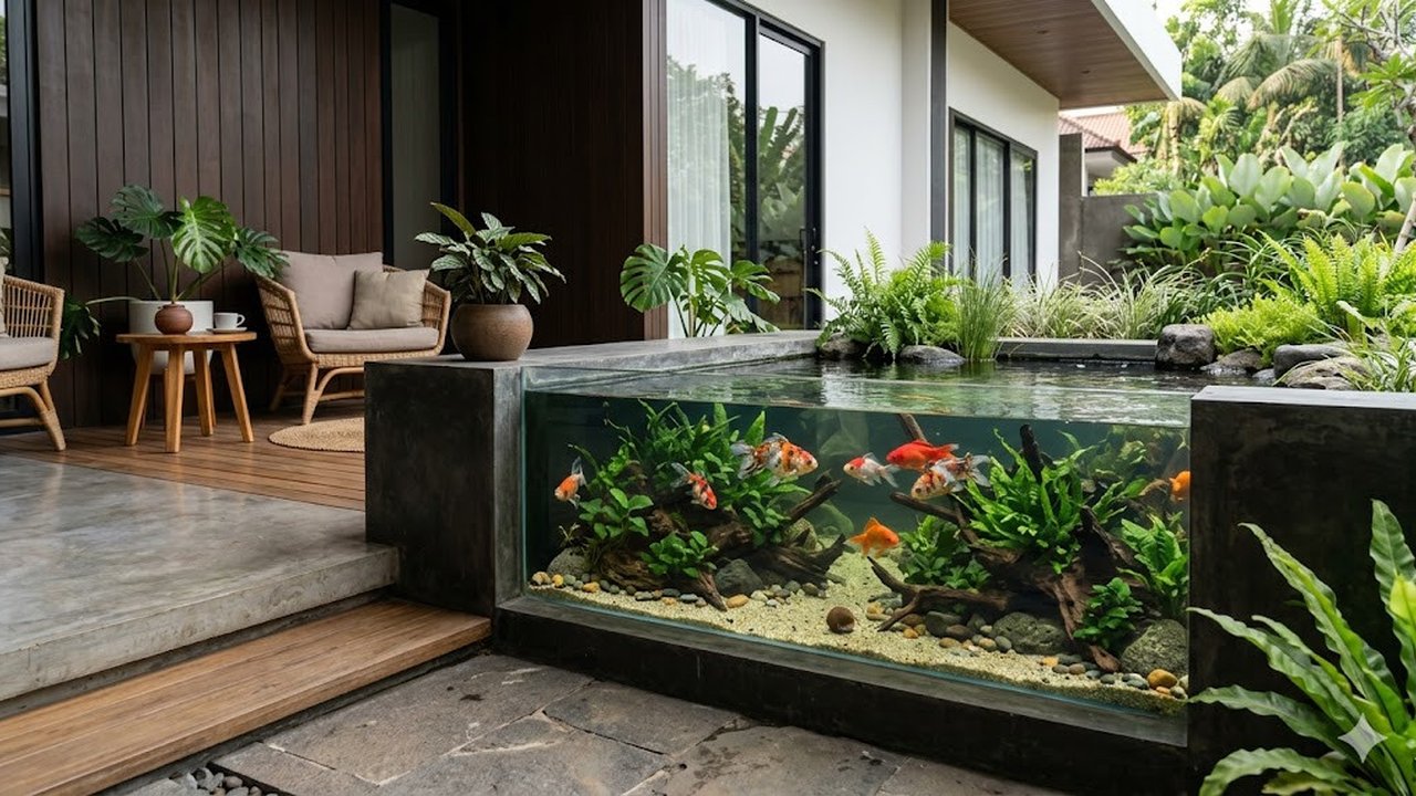 Meeting Results: Inspirasi Kolam Ikan Depan Rumah Tanpa Galian, 8 Desain Aman untuk Rumah dengan Balita