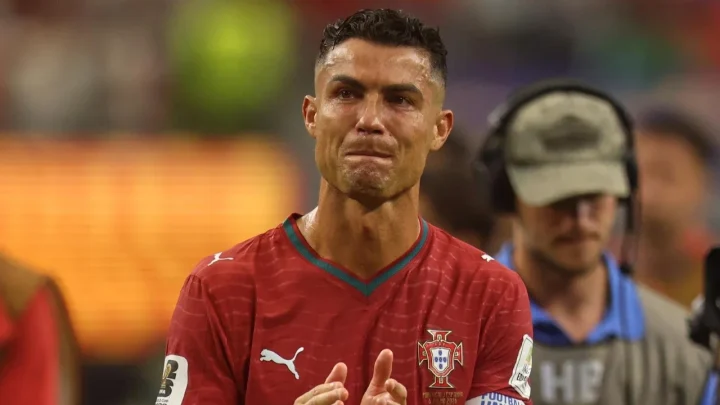 Main Agenda: FOTO: Ronaldo Menangis Portugal Tersingkir dari Piala Dunia 2026