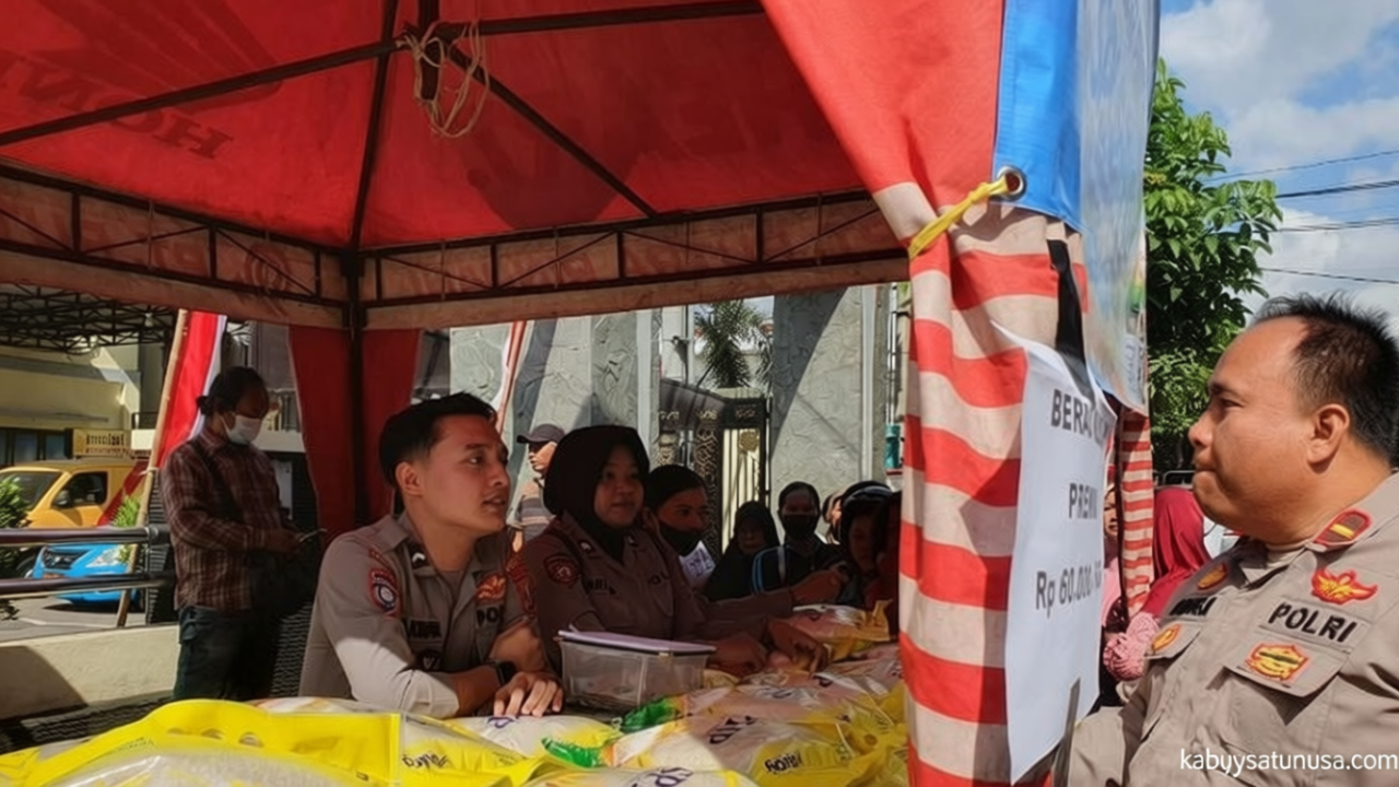 New Policy: Bulog Tulungagung Gandeng Polri Perluas Distribusi Beras SPHP, Jaga Stabilitas Harga Pangan