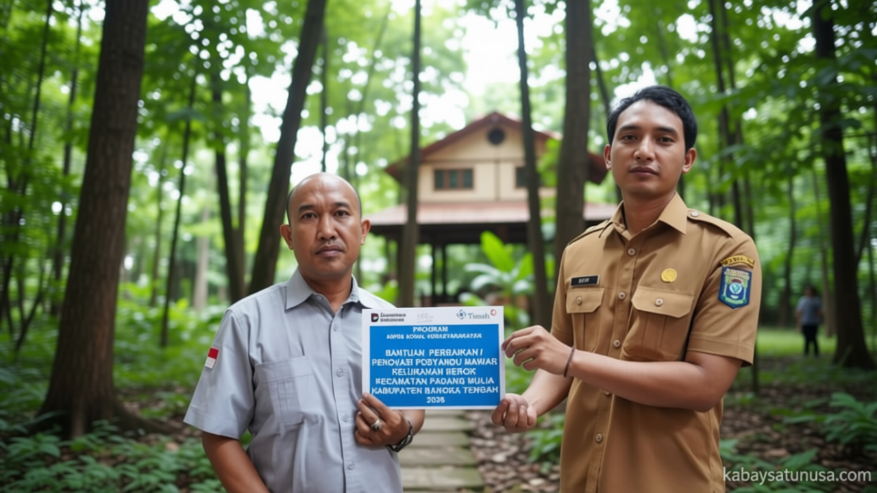 Key Strategy: PT Timah Tingkatkan Layanan Kesehatan Warga dengan Renovasi Posyandu Berok