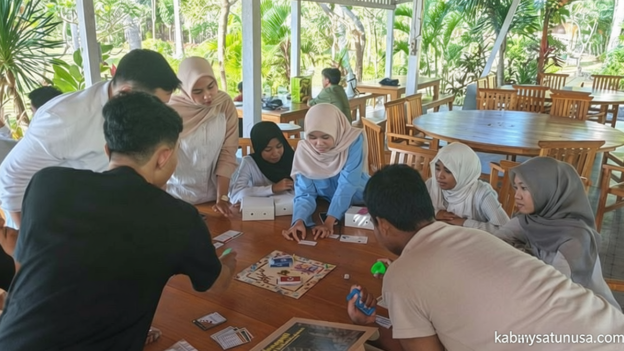 Meeting Results: Tingkatkan Literasi Iklim, Unhas Ajak Siswa Belajar Adaptasi Perubahan Iklim Lewat Game Monopoli