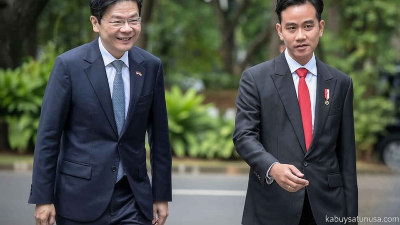 Key Discussion: Kunjungan PM Singapura Lawrence Wong ke Jakarta, Perkuat Hubungan Bilateral dengan Presiden Prabowo