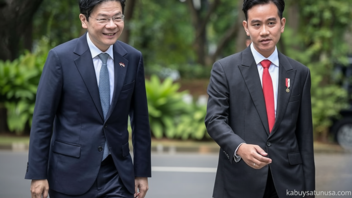 Key Discussion: Kunjungan PM Singapura Lawrence Wong ke Jakarta, Perkuat Hubungan Bilateral dengan Presiden Prabowo