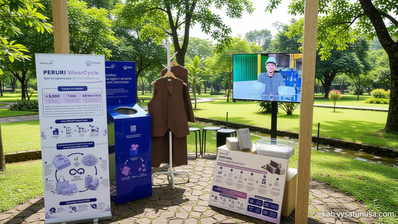 Latest Program: BUMN Pecetak Uang Pamerkan Inovasi Sulap Limpah Kertas Berharga Jadi Produk Bernilai Guna
