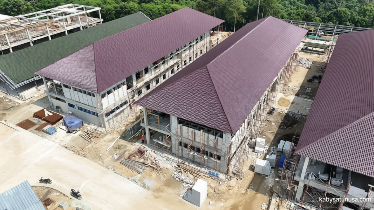 Special Plan: Libatkan 960 Tenaga Kerja, Progres Pembangunan Sekolah Rakyat di Kabupaten Bogor Capai 81 Persen