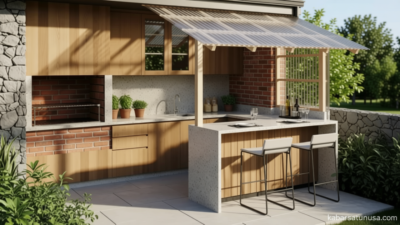 6 Model Dapur yang Memisahkan Area Basah dan Area Kering agar Lebih Rapi