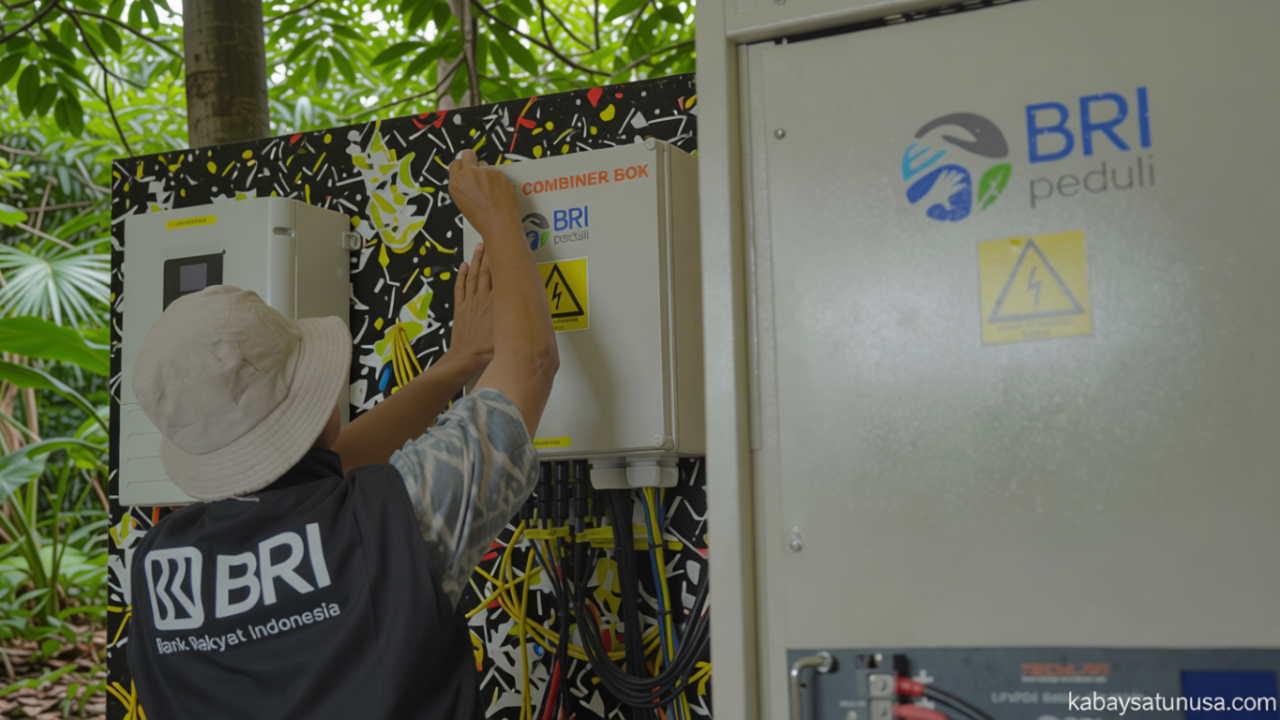 Special Plan: BRI Peduli Bangun PLTS di Bandung Barat, Langkah Nyata Terangi Desa dan UMKM