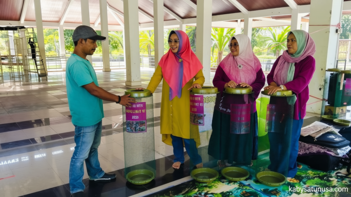 Topics Covered: Alumni MTs Muallimat NW Pancor Salurkan Bantuan Tong Sampah Plastik untuk RTH Pagutan Mataram