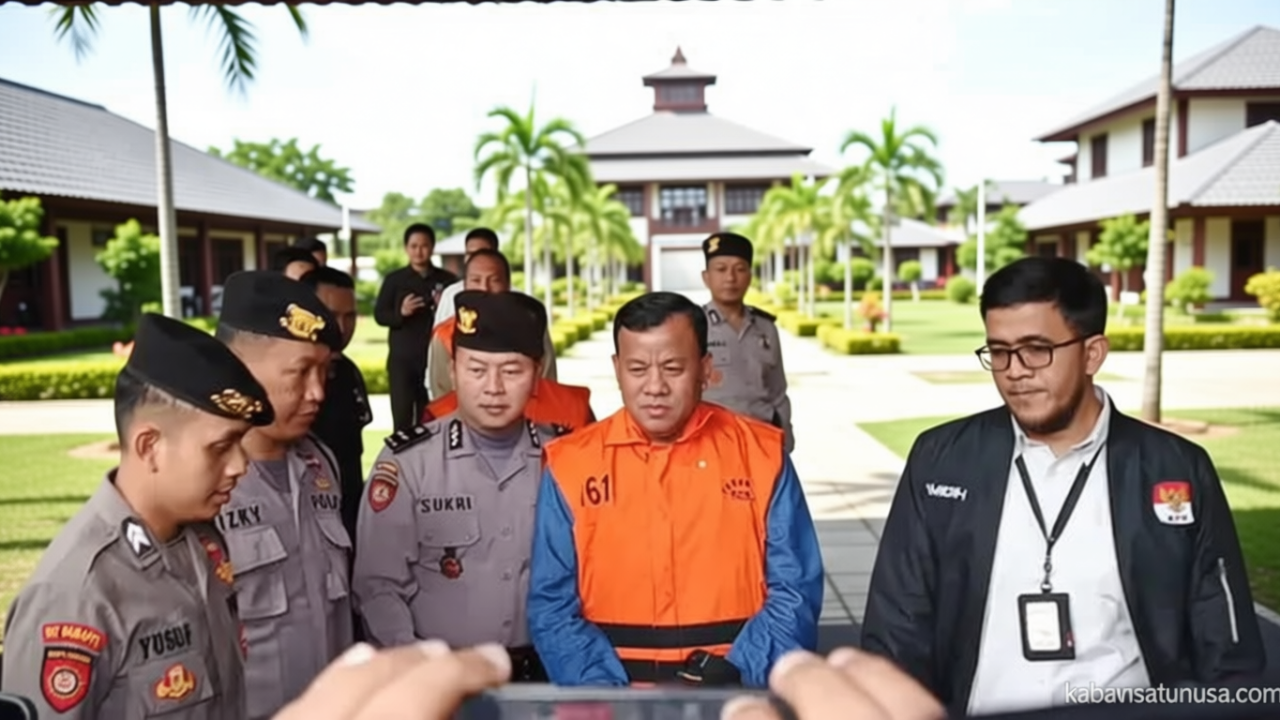 Ditahan KPK – Bupati Kuansing Suhardiman Minta Didoakan