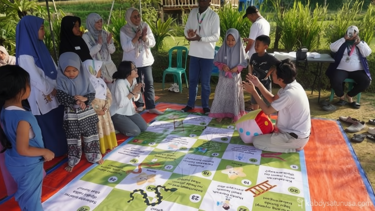 Main Agenda: UI Hadirkan Inovasi Edukasi PHBS Berbasis Budaya Melalui Ular Tangga Sunda