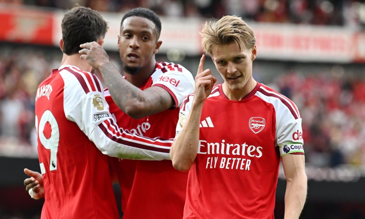 Arsenal menangi derby London setelah tekuk Chelsea 2-1