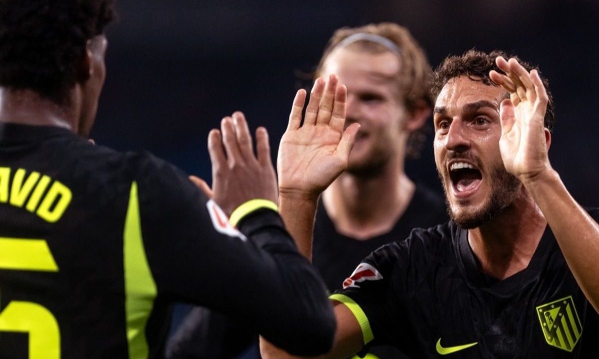 Tiga gol pada tujuh menit terakhir bawa Atletico tekuk Sociedad 3-0