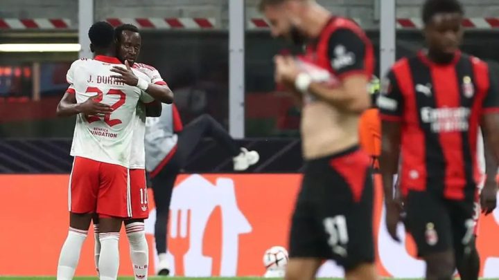 AC Milan tumbang 0-2 di tangan Benfica di San Siro