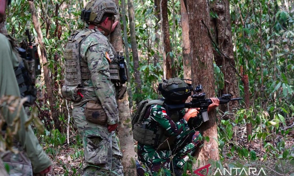 TNI dan US Army asah kemampuan tempur di hutan lewat SGS
