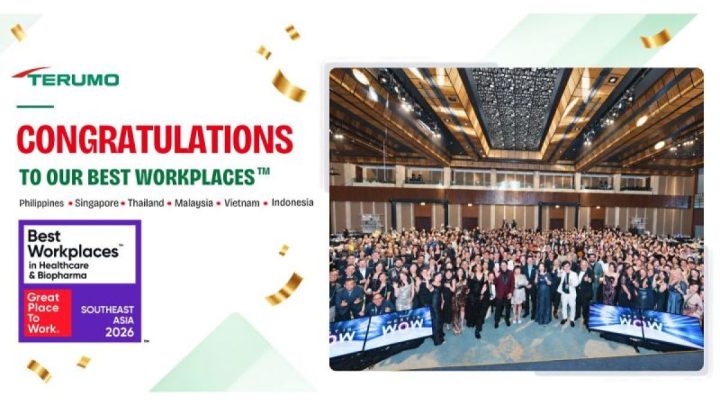 Enam Negara yang Jadi Wilayah Operasional Terumo di Asia Pasifik Raih Sertifikasi Best Workplaces™ dari Great Place To Work®