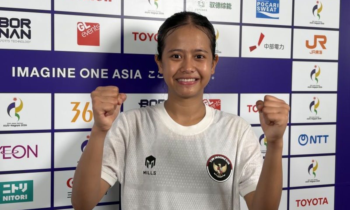 Dua tahun tekuni teqball, Sumaya antar Indonesia ke final Asian Games