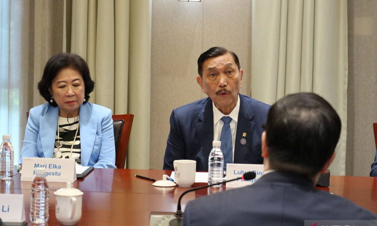 Luhut: China berharap Menkeu Suahasil hadir di pertemuan APEC