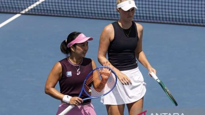 Aldila Sutjiadi melaju ke perempat final ganda US Open