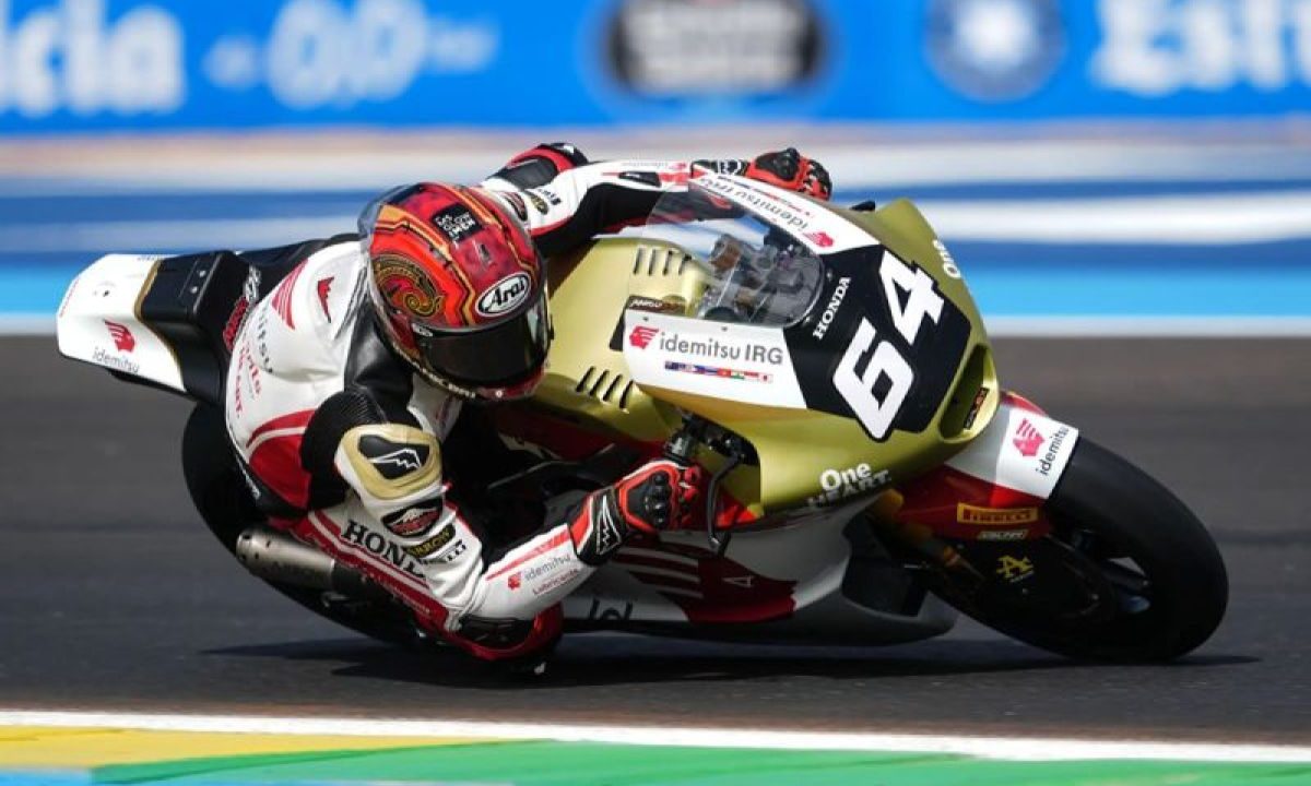 Mario Aji gagal raih poin seusai tuntaskan Moto2 GP Austria