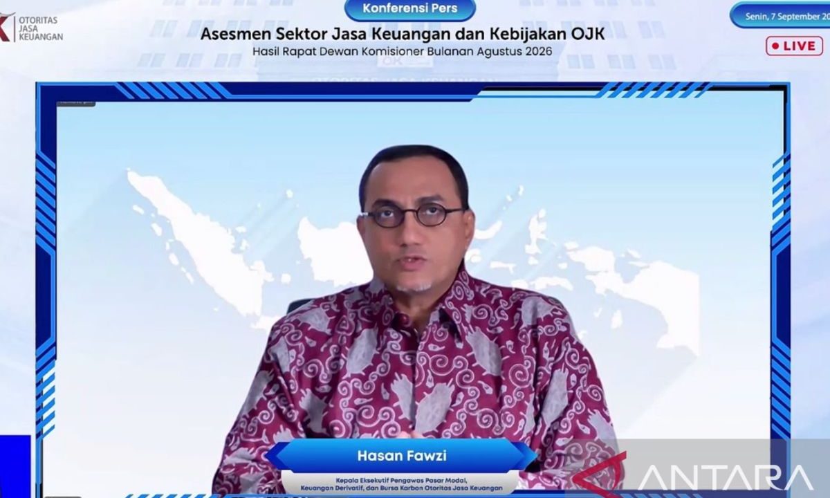 OJK: Modal asing masuk di saham berlanjut, net buy Rp1,19 triliun