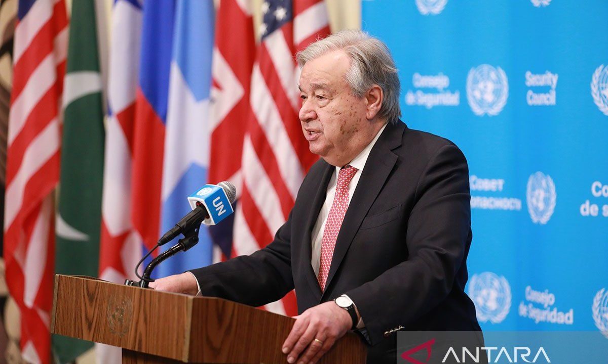 Selesai jabat sekjen tahun ini, Guterres harap PBB ciptakan perdamaian