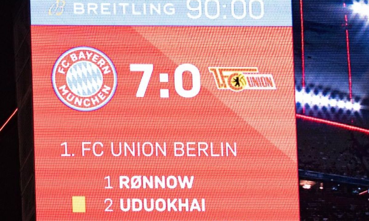 Bayern Muenchen berpesta tujuh gol ke gawang Union Berlin