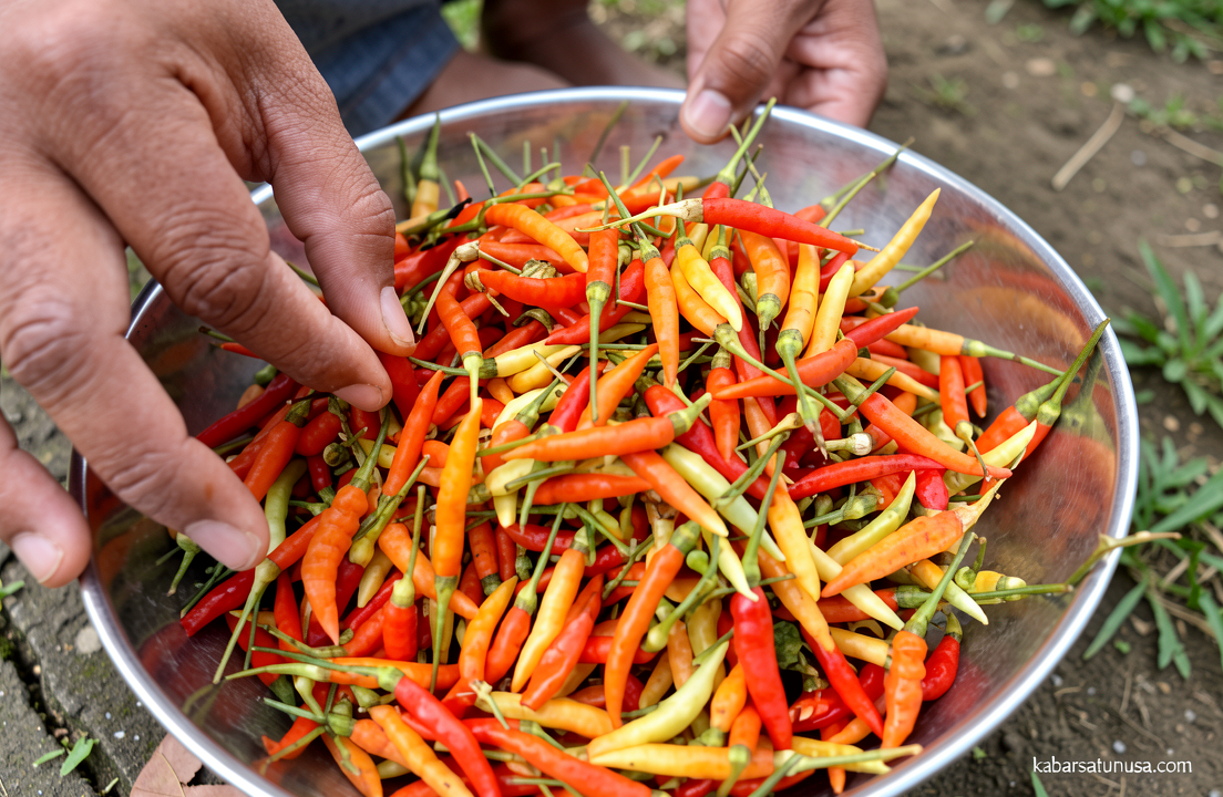 PIHPS catat harga cabai rawit Rp83.050/kg, telur ayam Rp29.650/kg