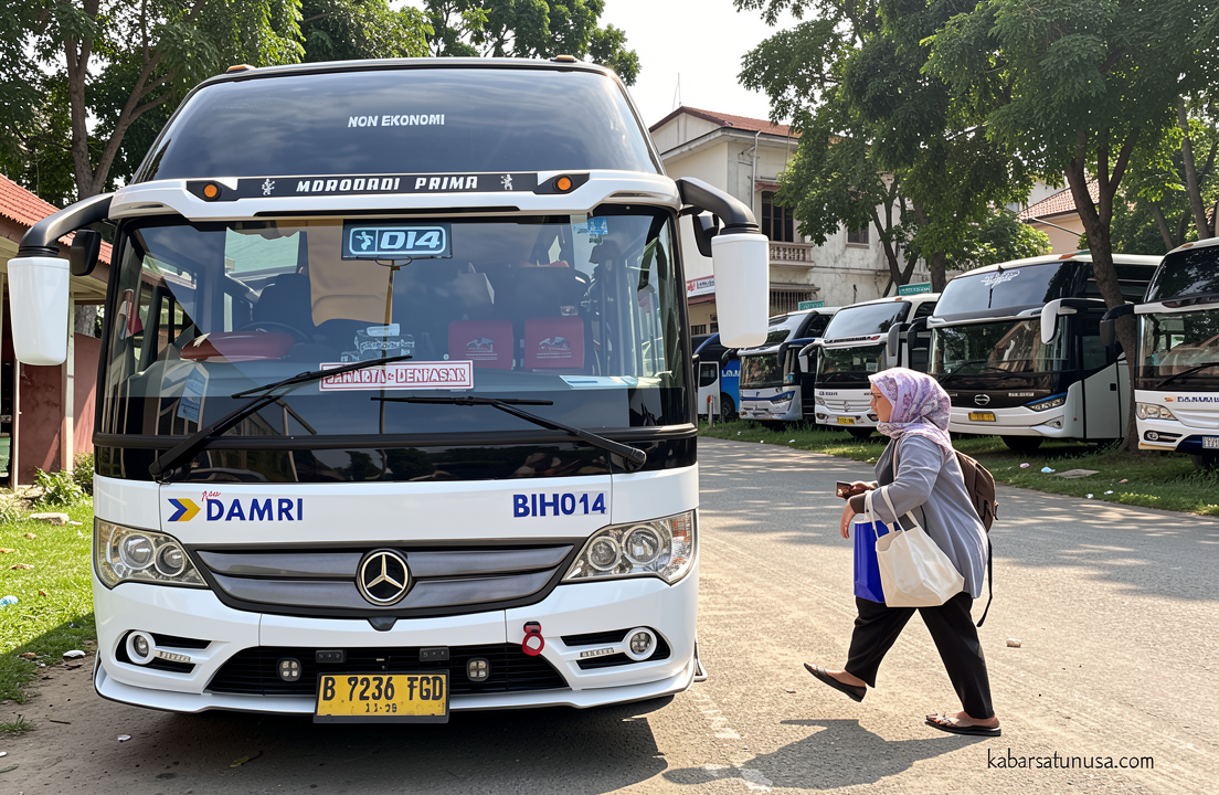 DAMRI tetap beroperasi dengan mengikuti arahan otoritas