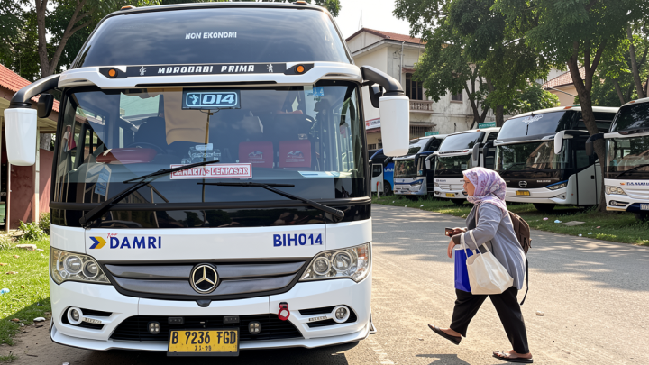 DAMRI tetap beroperasi dengan mengikuti arahan otoritas