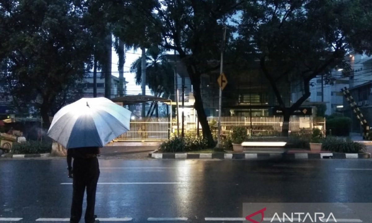 BMKG prakirakan wilayah Jakarta hujan ringan pada Kamis